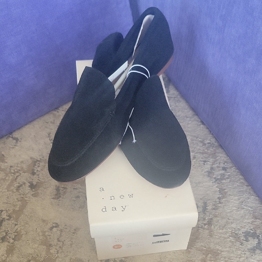 A New Day Black Men's Loafers